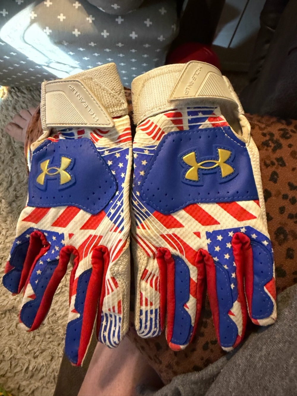 Under Armour baseball batting gloves YSM